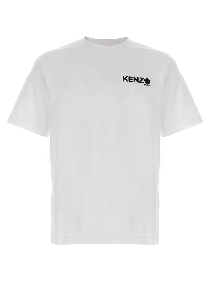 Boke Flower 2.0 T-shirt White/black Cotton