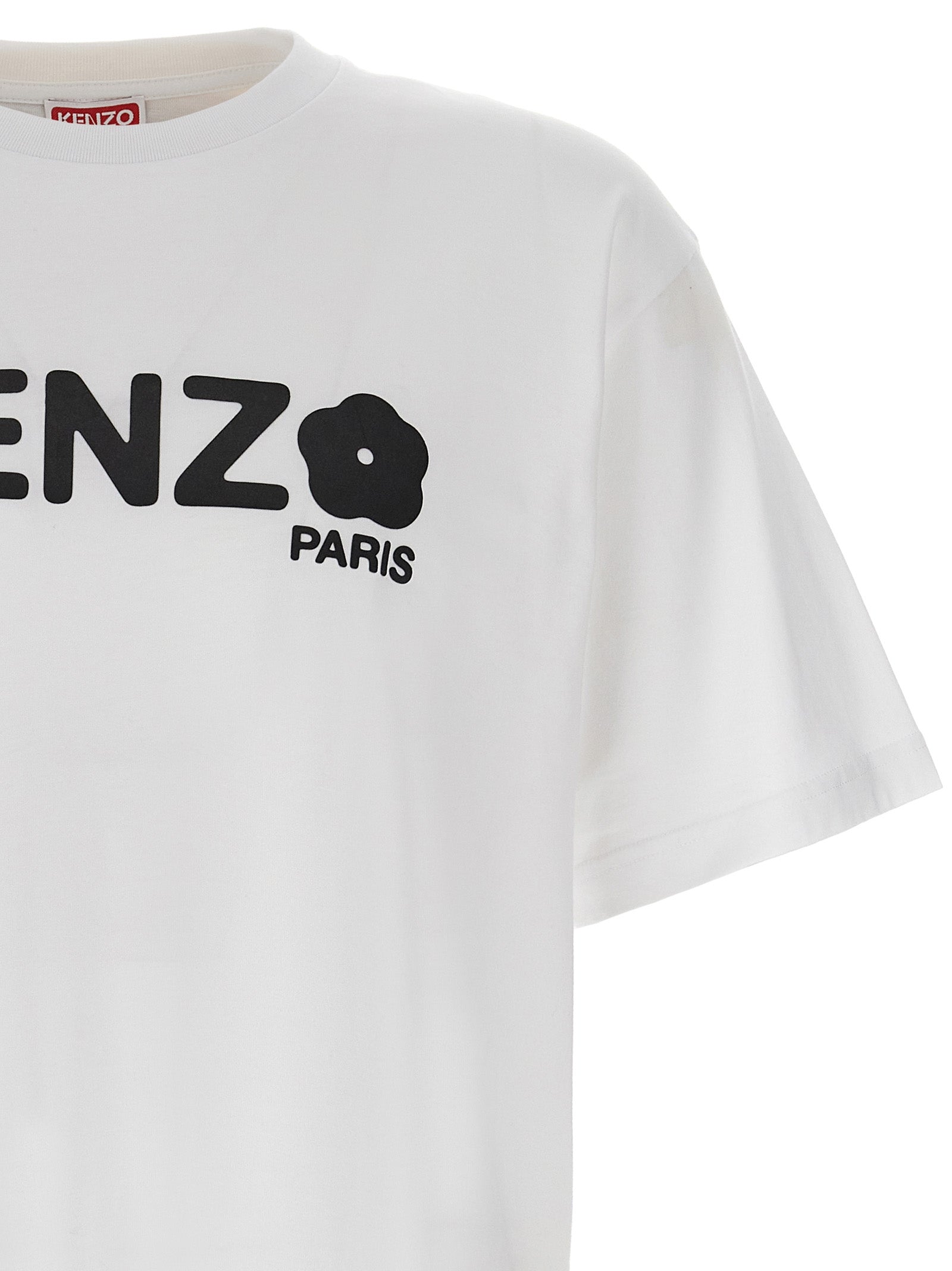 Gots Boke flower 2.0 T-shirt White/black Cotton