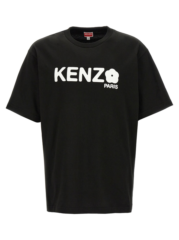 Gots Boke Flower 2.0 T-shirt Black Cotton