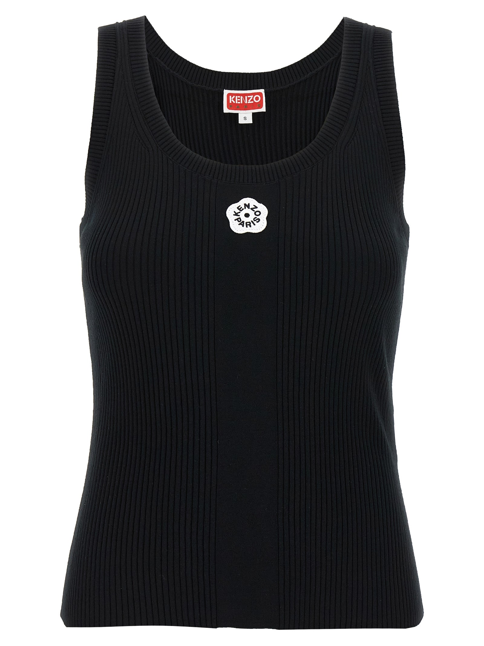 Boke Flower 2.0 top Black Viscose Tops