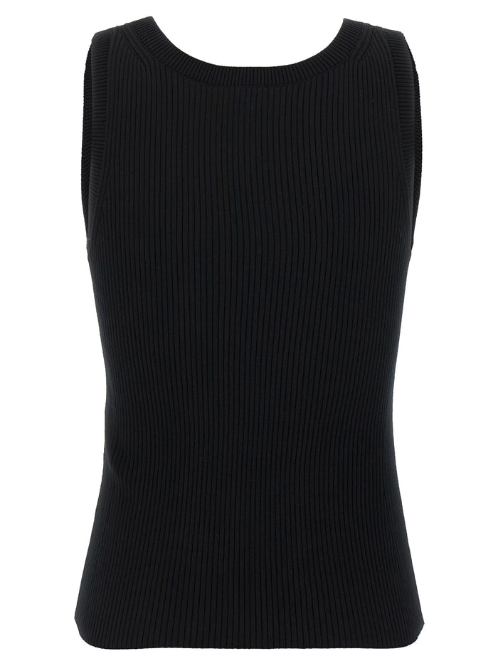 Boke Flower 2.0 top Black Viscose Tops