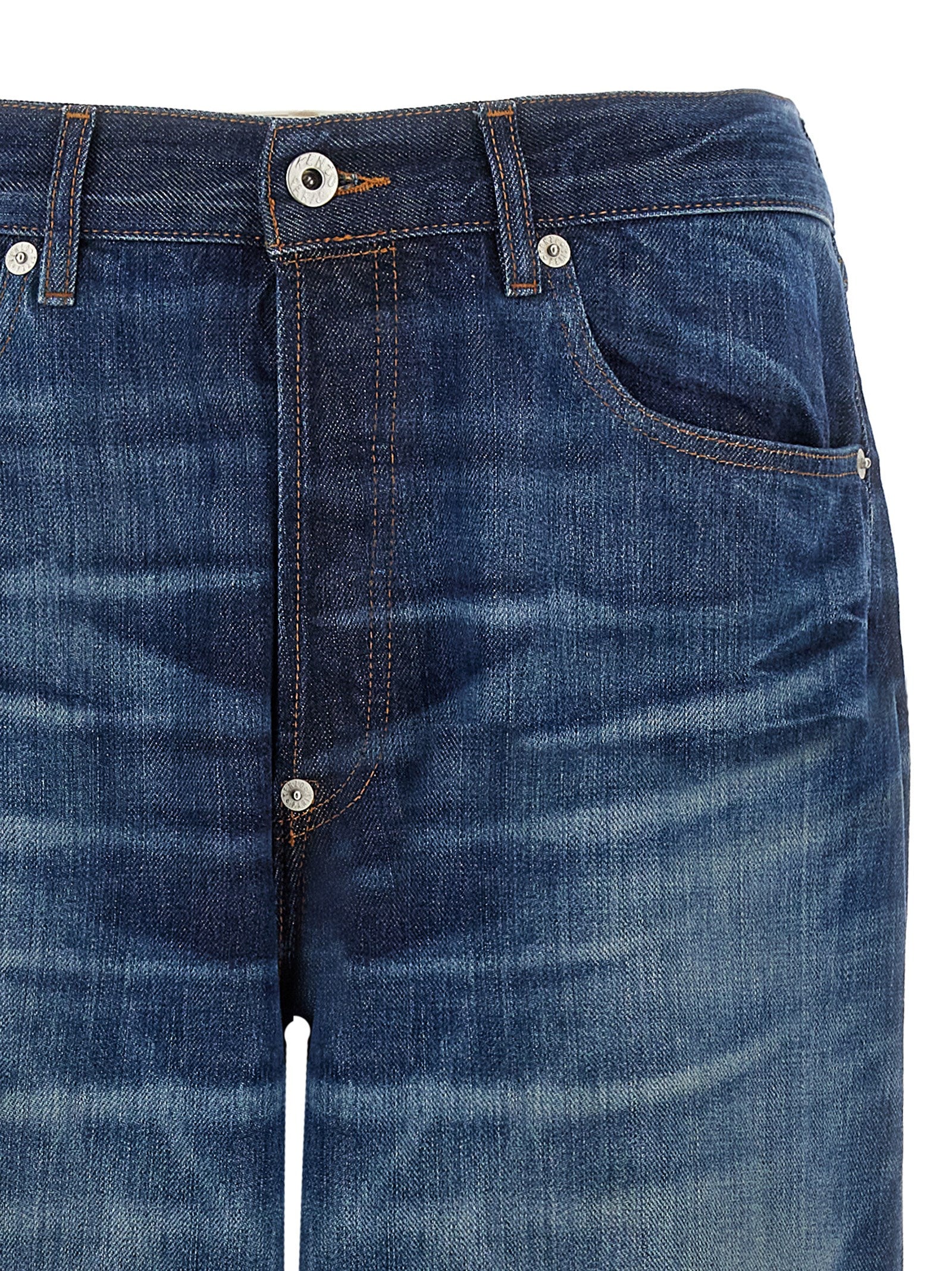Japanese denim jeans Blue Cotton