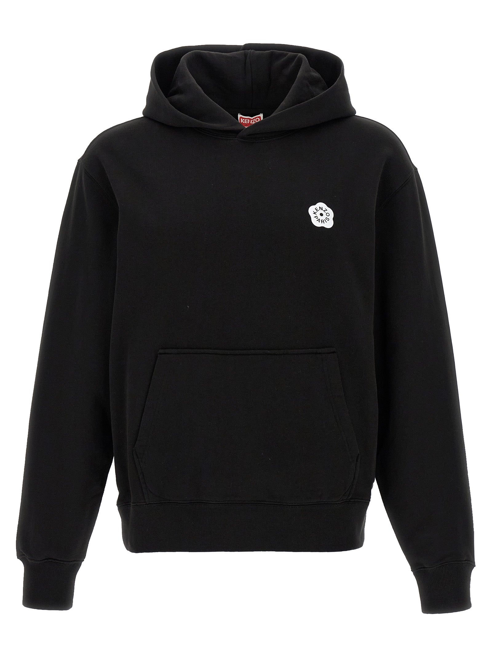 Boke Flower 2.0 hoodie Black Cotton Sweatshirt