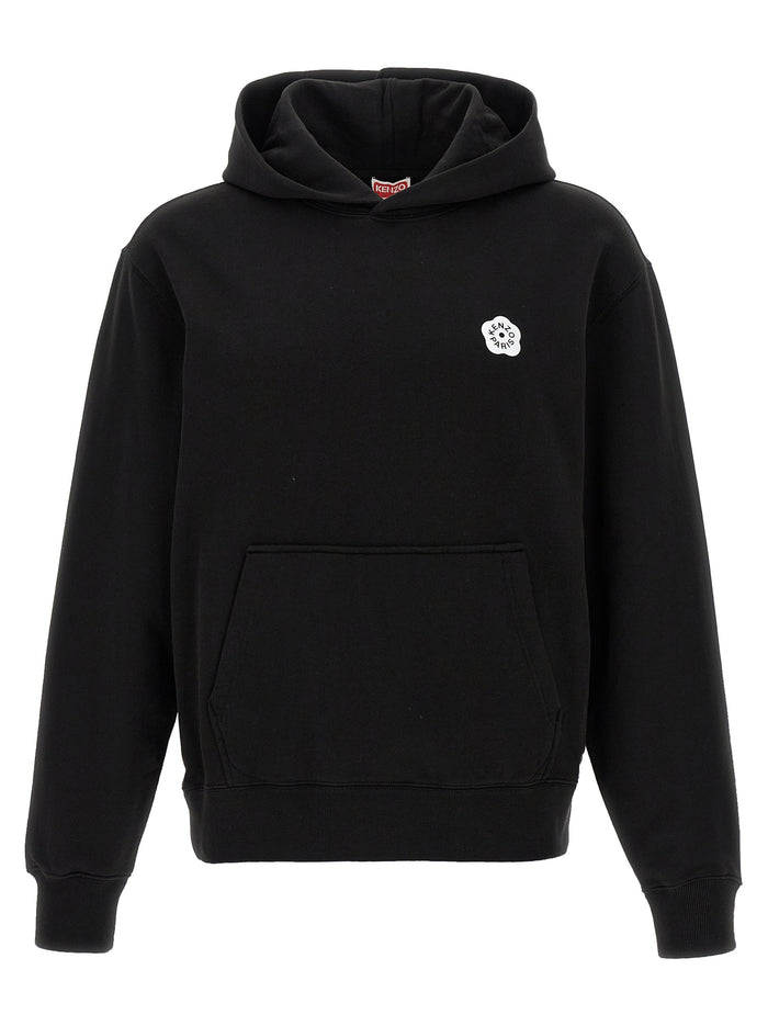 Boke Flower 2.0 hoodie Black Cotton Sweatshirt