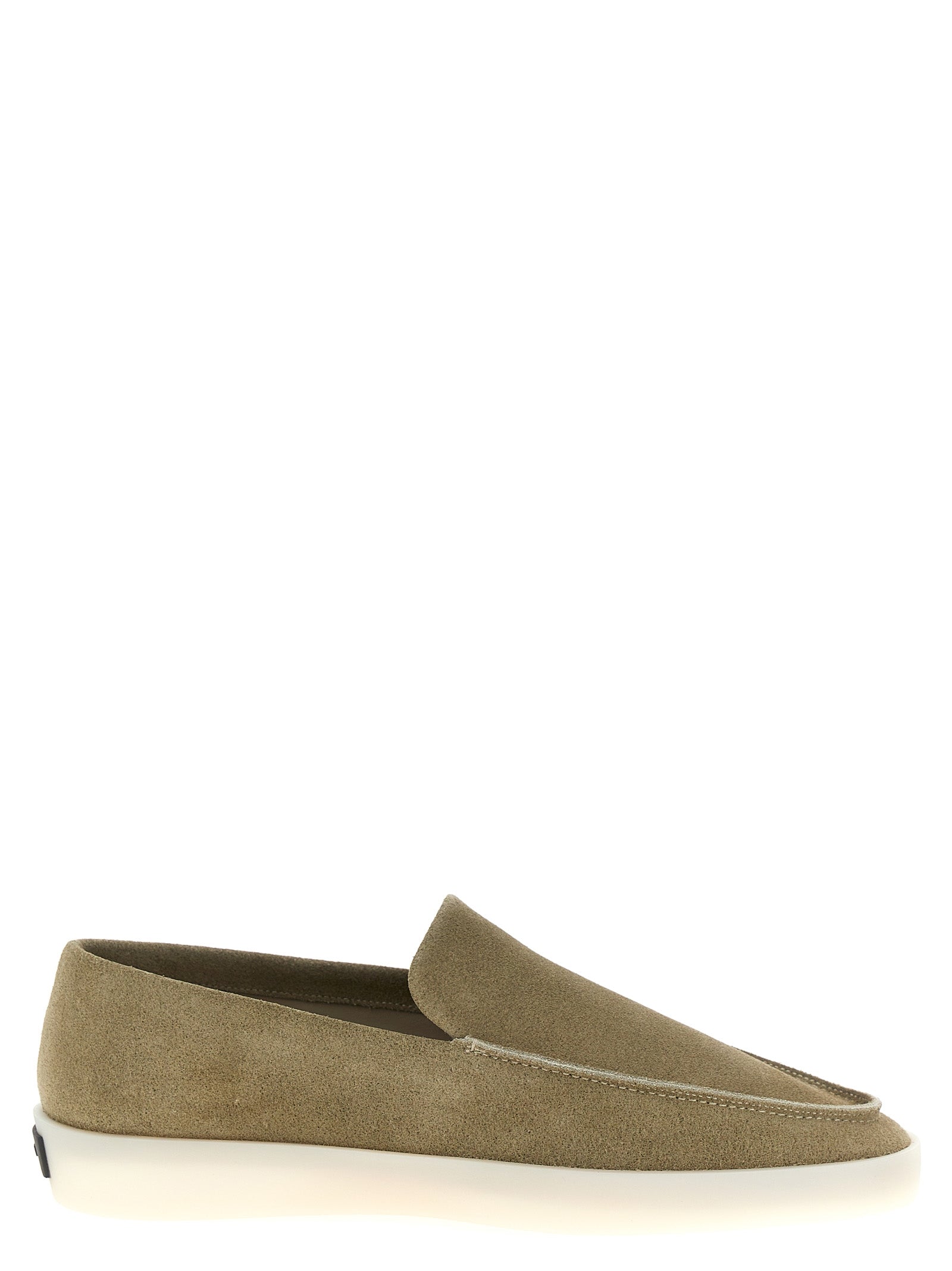 Loafer loafers Beige Calfskin Leather (bos Taurus)