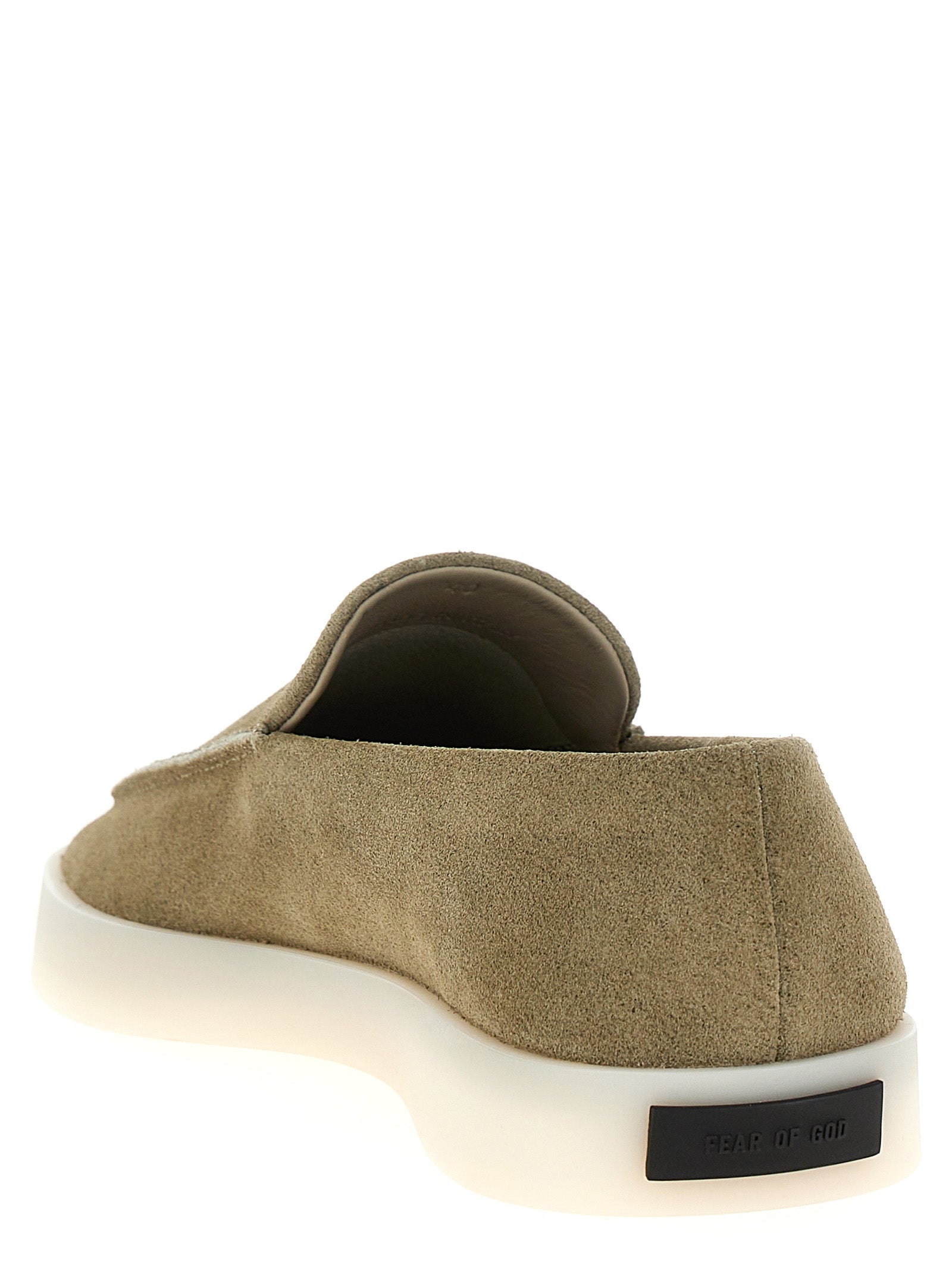Loafer loafers Beige Calfskin Leather (bos Taurus)