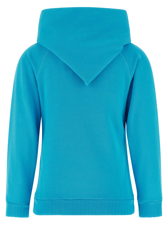KENZO Cartoon hoodie Light Blue Cotton Sweatshirt