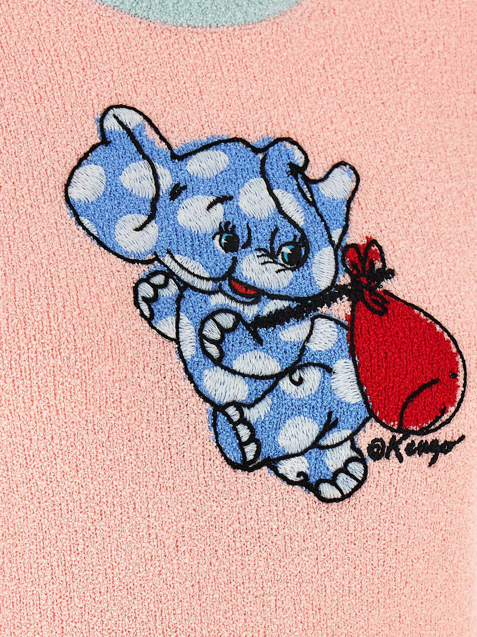 KENZO Cartoon top Pink Cotton Tops