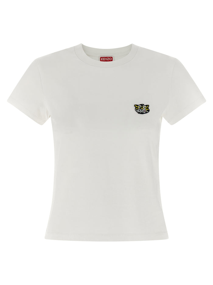 Gots Wild Tiger T-shirt White Cotton