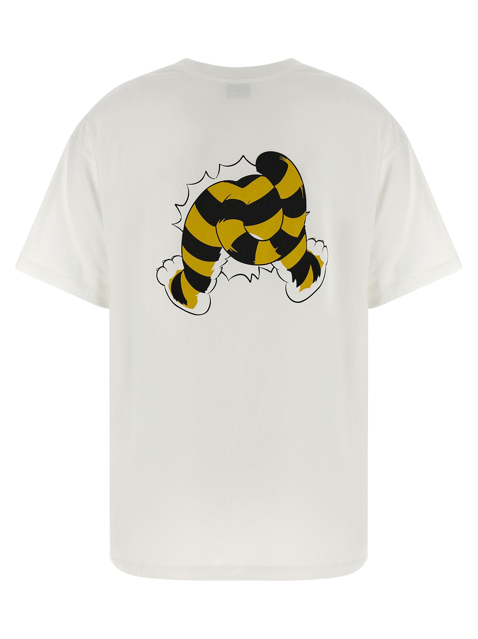 Wild Tiger T-shirt White Cotton