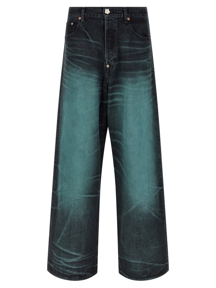 Japanese denim jeans Blue Cotton