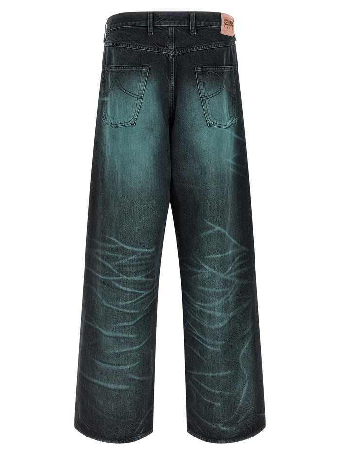 Japanese denim jeans Blue Cotton