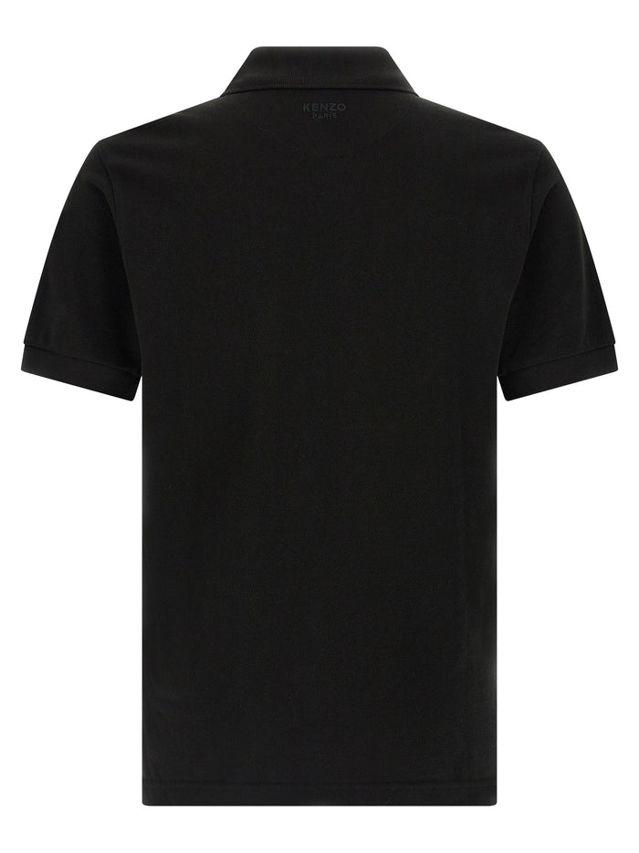 KENZO Wild Tiger polo shirt Black Cotton