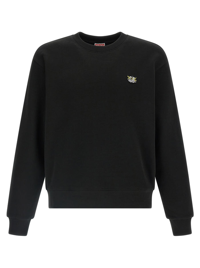 Wild Tiger sweatshirt Black Cotton