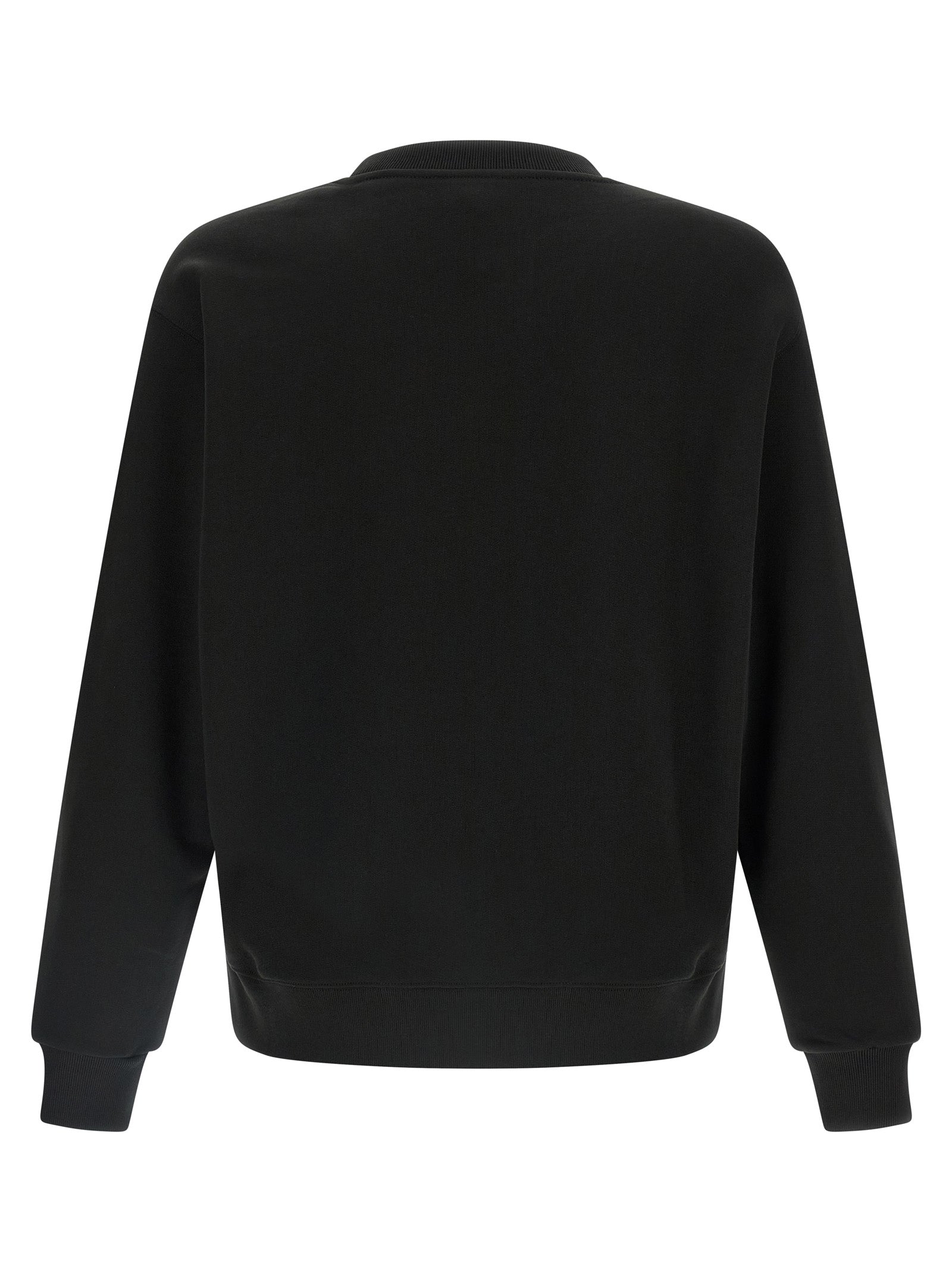 Wild Tiger Embroidered sweatshirt Black Cotton