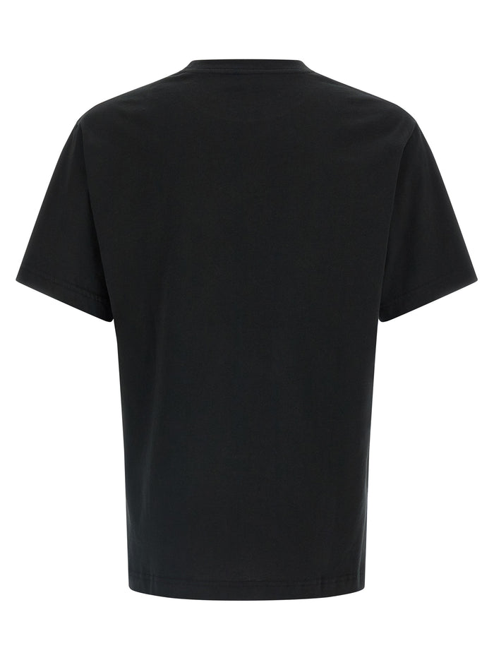 Wild Tiger T-shirt Black Cotton