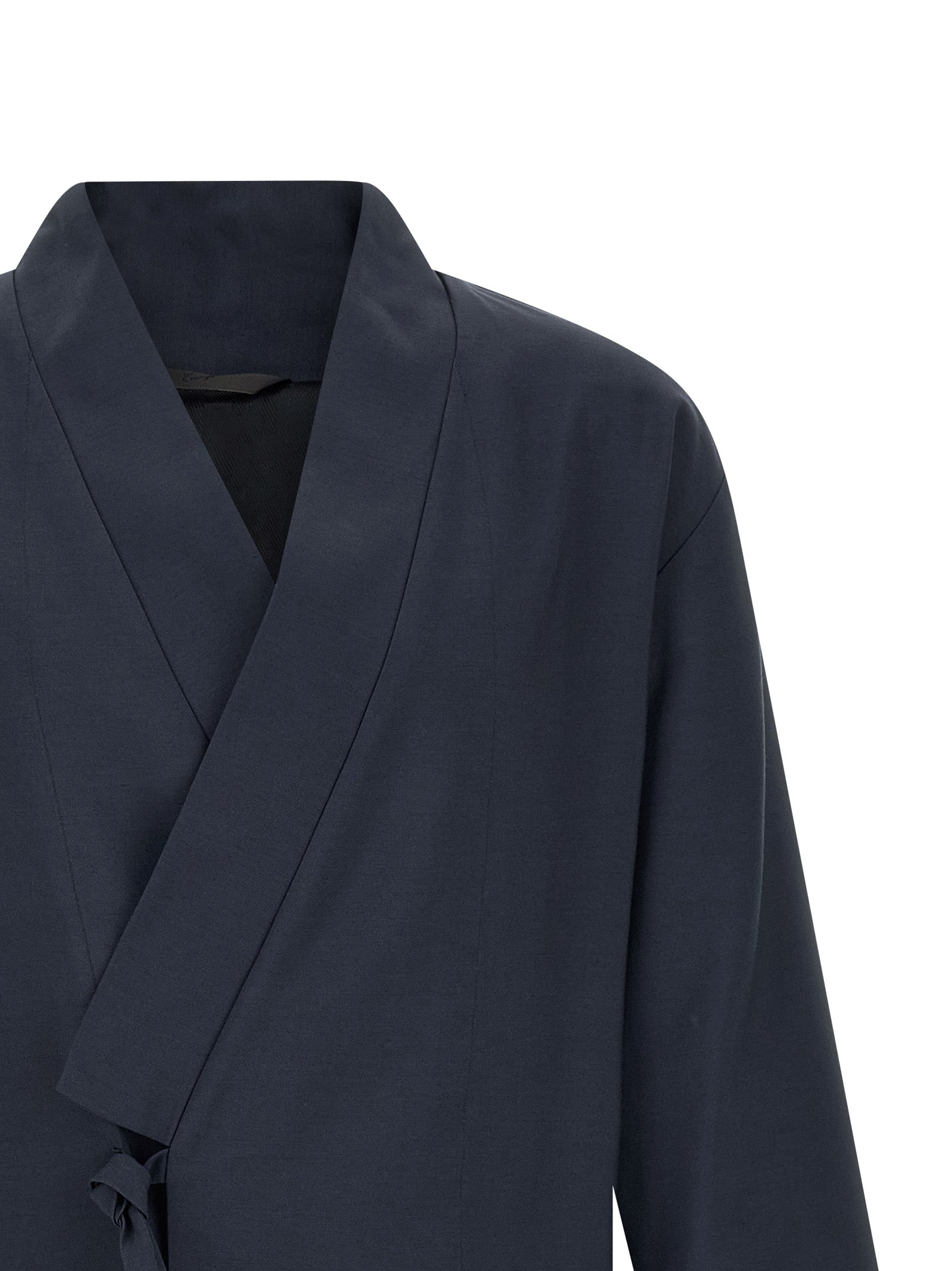 Kimono blazer Blue Viscose