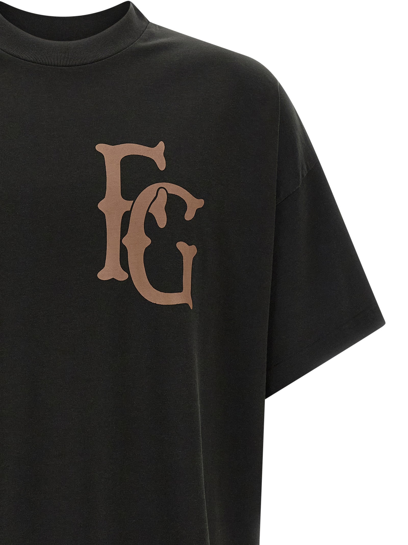 43 T-shirt Black Cotton Viscose