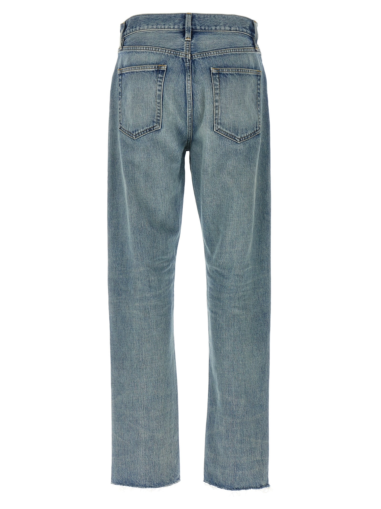 Classic 5 Pocket jeans Blue Cotton