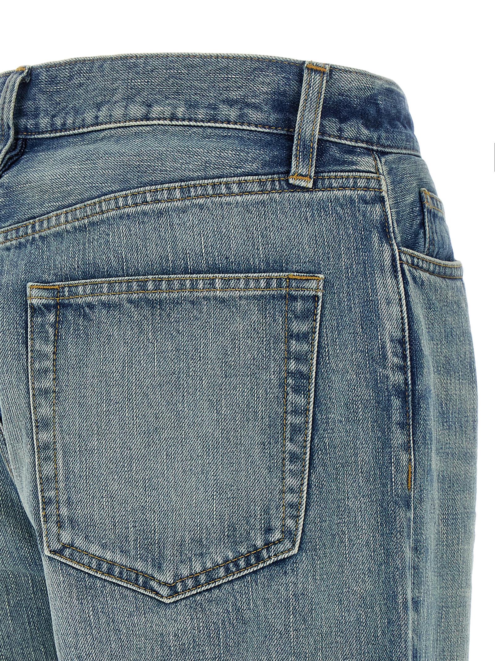 Classic 5 Pocket jeans Blue Cotton