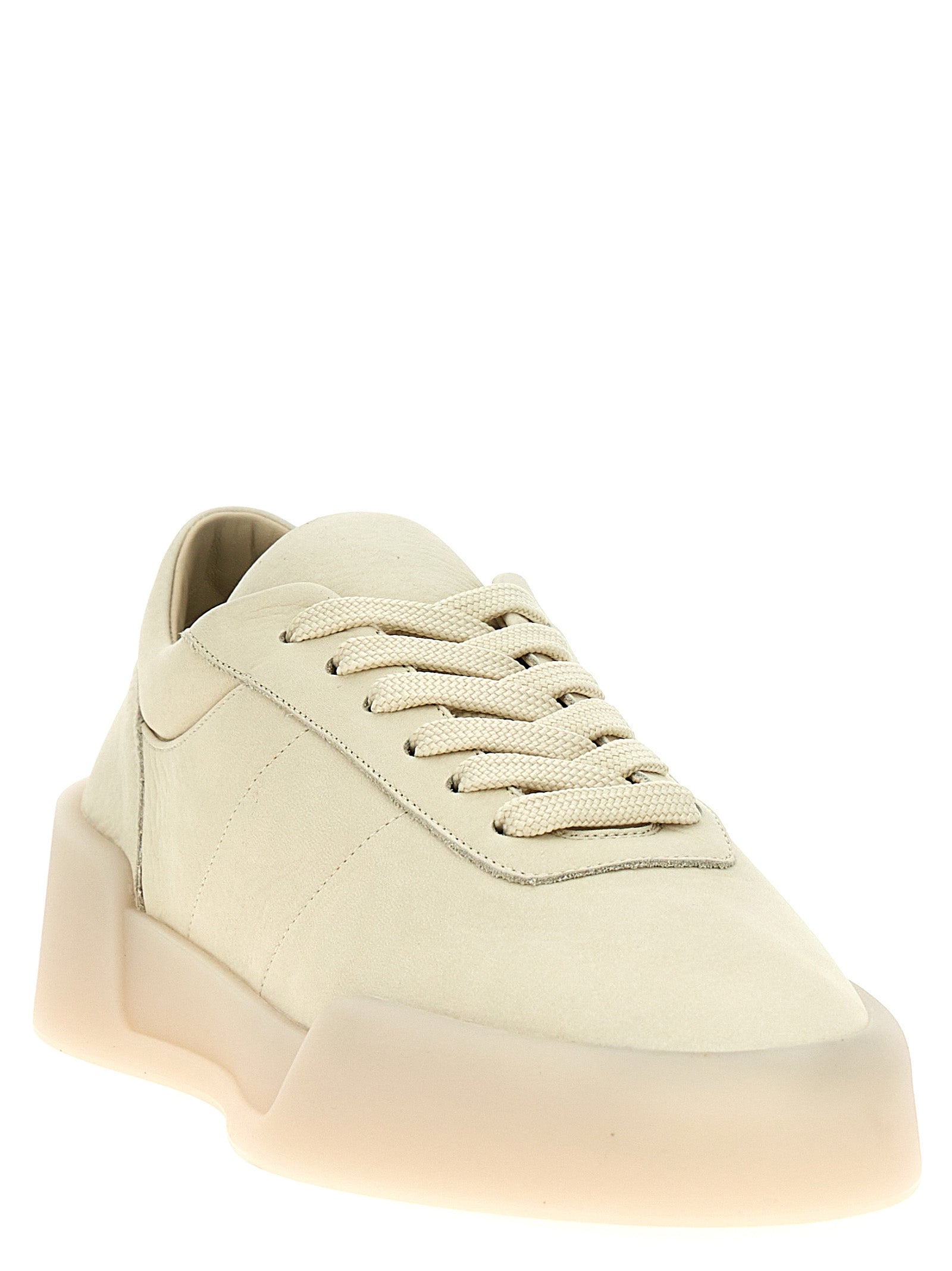 Aerobic Low Sneakers Beige Leather