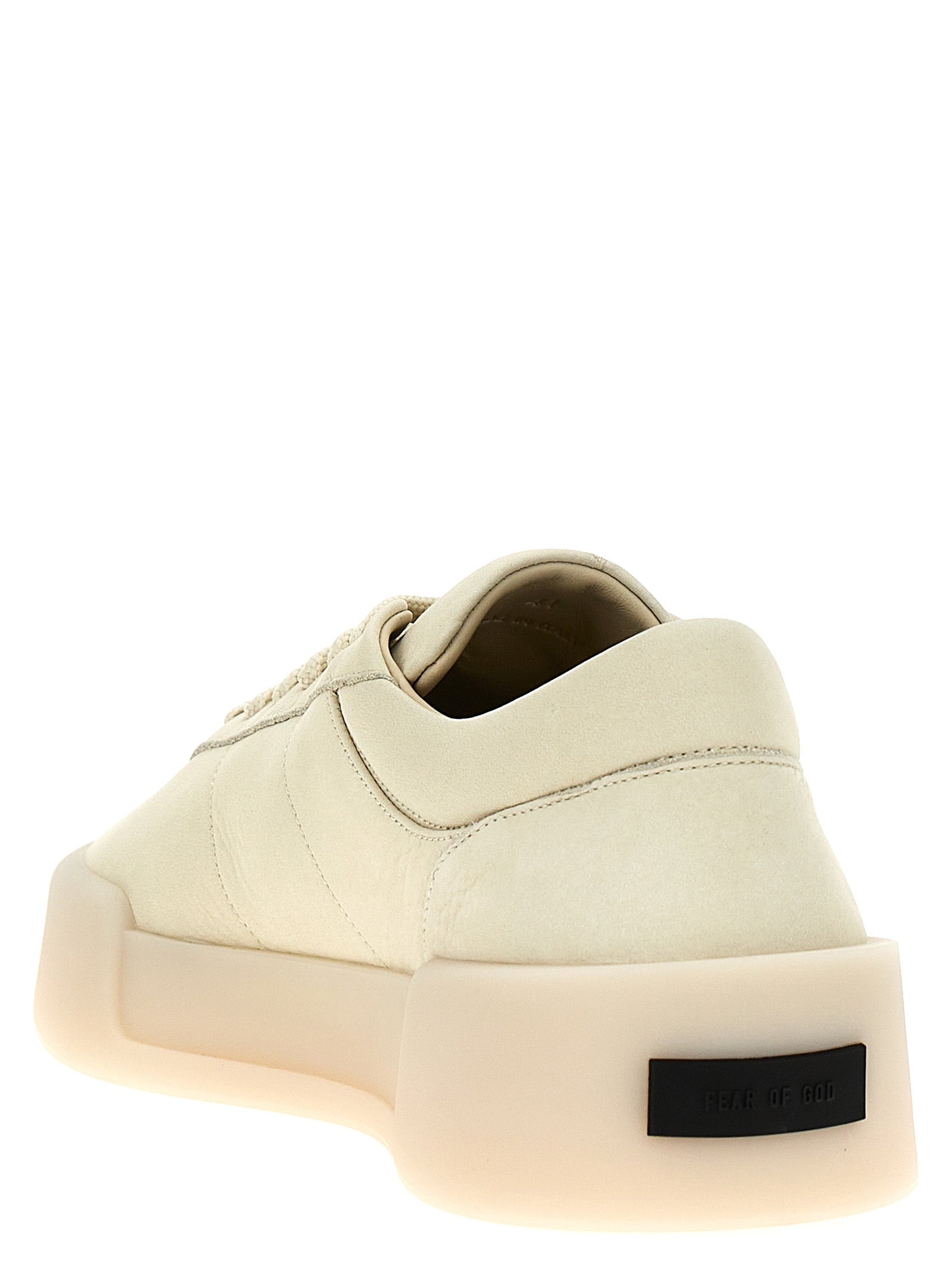 Aerobic Low Sneakers Beige Leather