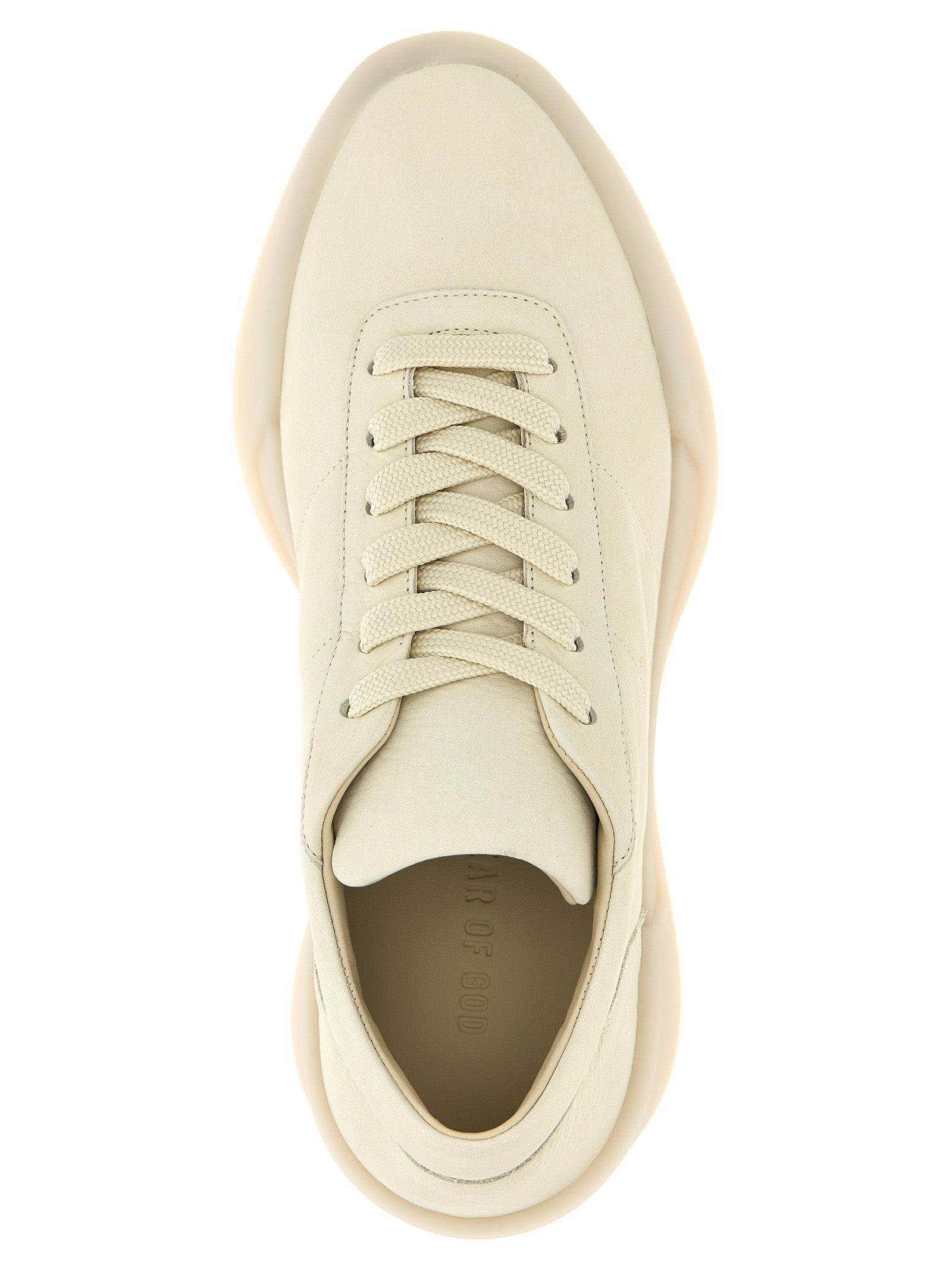 Aerobic Low Sneakers Beige Leather