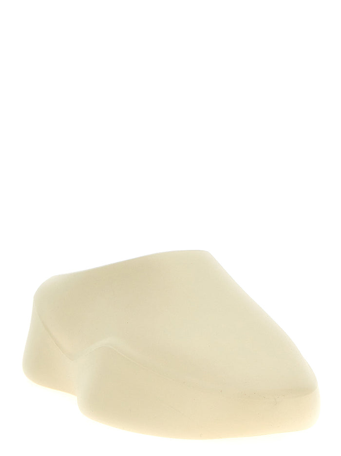 Eva Runner sabots Beige Rubber Flat Shoes