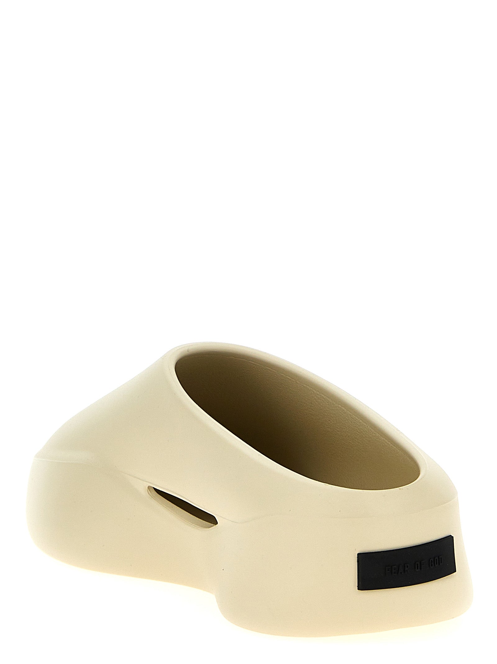 Eva Runner sabots Beige Rubber Flat Shoes