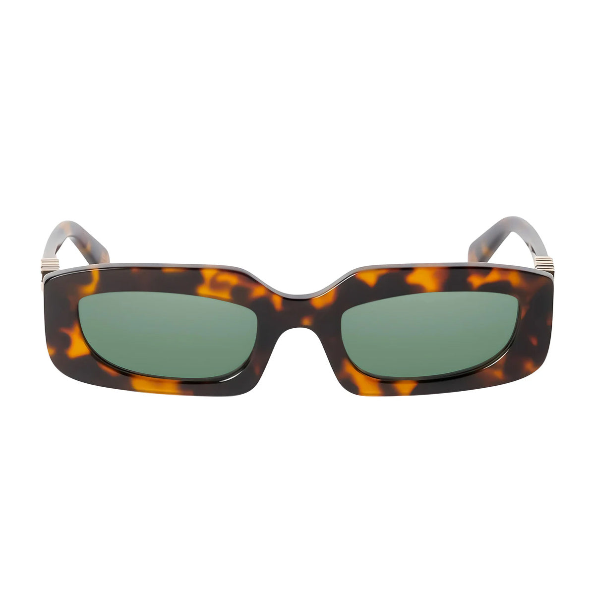 Off White OERI13C RENTON 6055 Havana Green Marrone Acetate Occhiali Da Sole