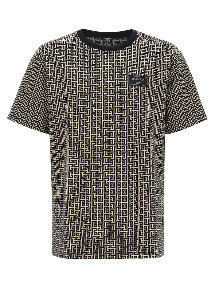 Monogram Couture T-shirt White/black Cotton