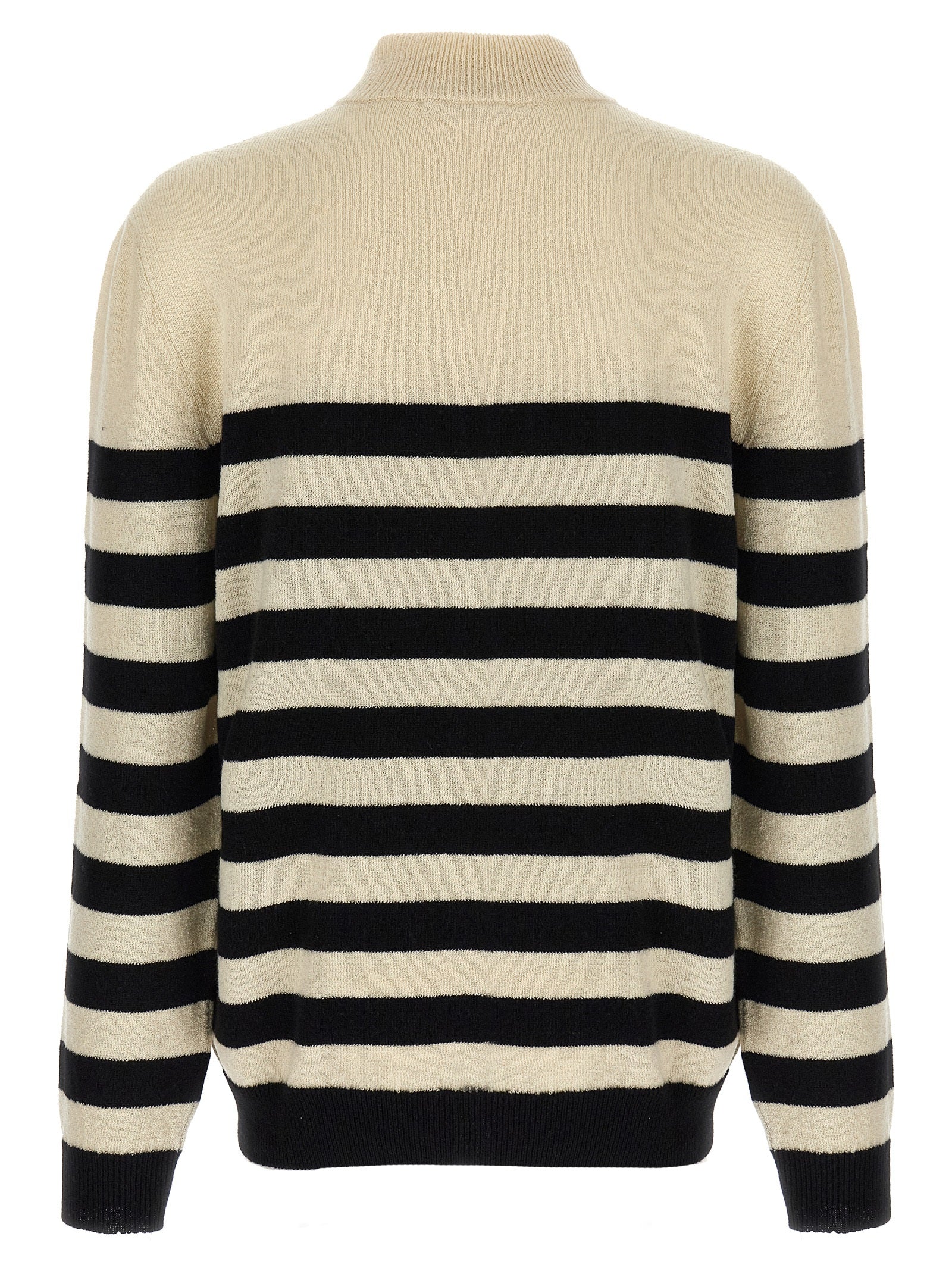 Marinière sweater White/black Wool Cashmere Sweater, Cardigans