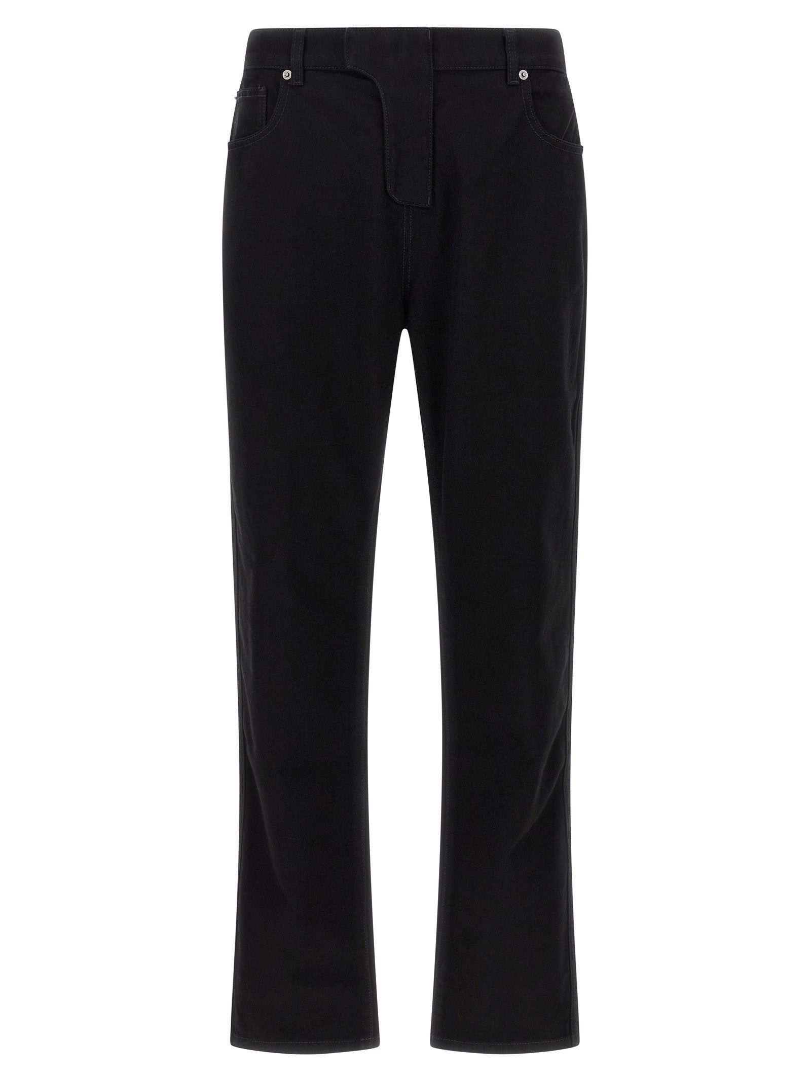 Regular jeans Black Cotton