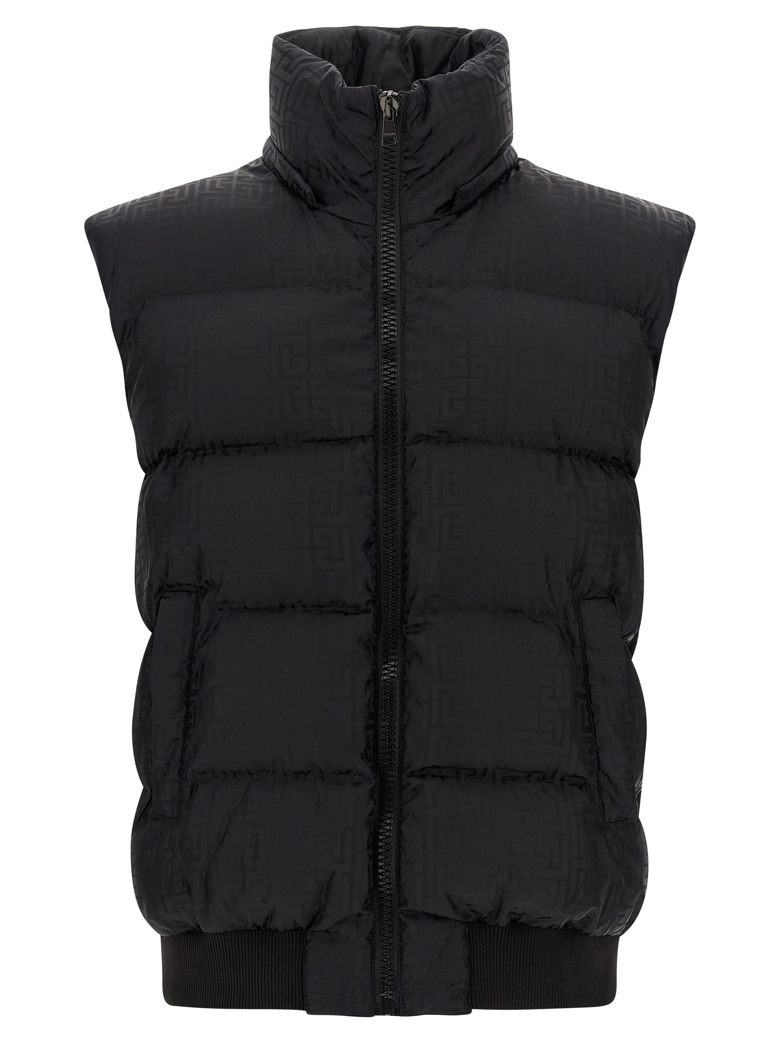Monogram PB Labirinto down jacket Black Polyamide Jacket, Parka, Casual