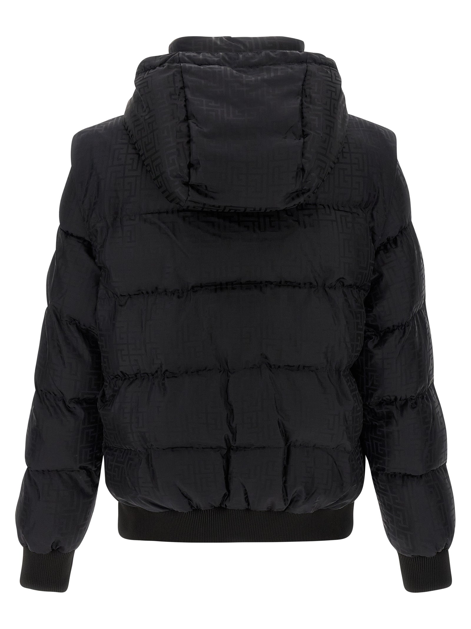 Monogram PB Labirinto down jacket Black Polyamide Jacket, Parka, Casual