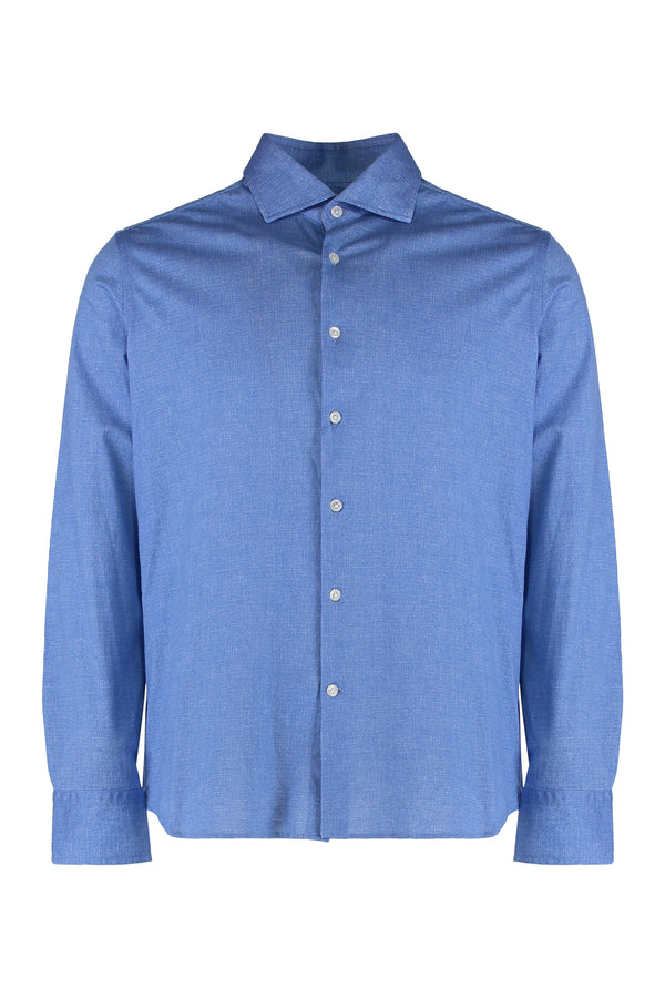 Blue Cotton Shirt