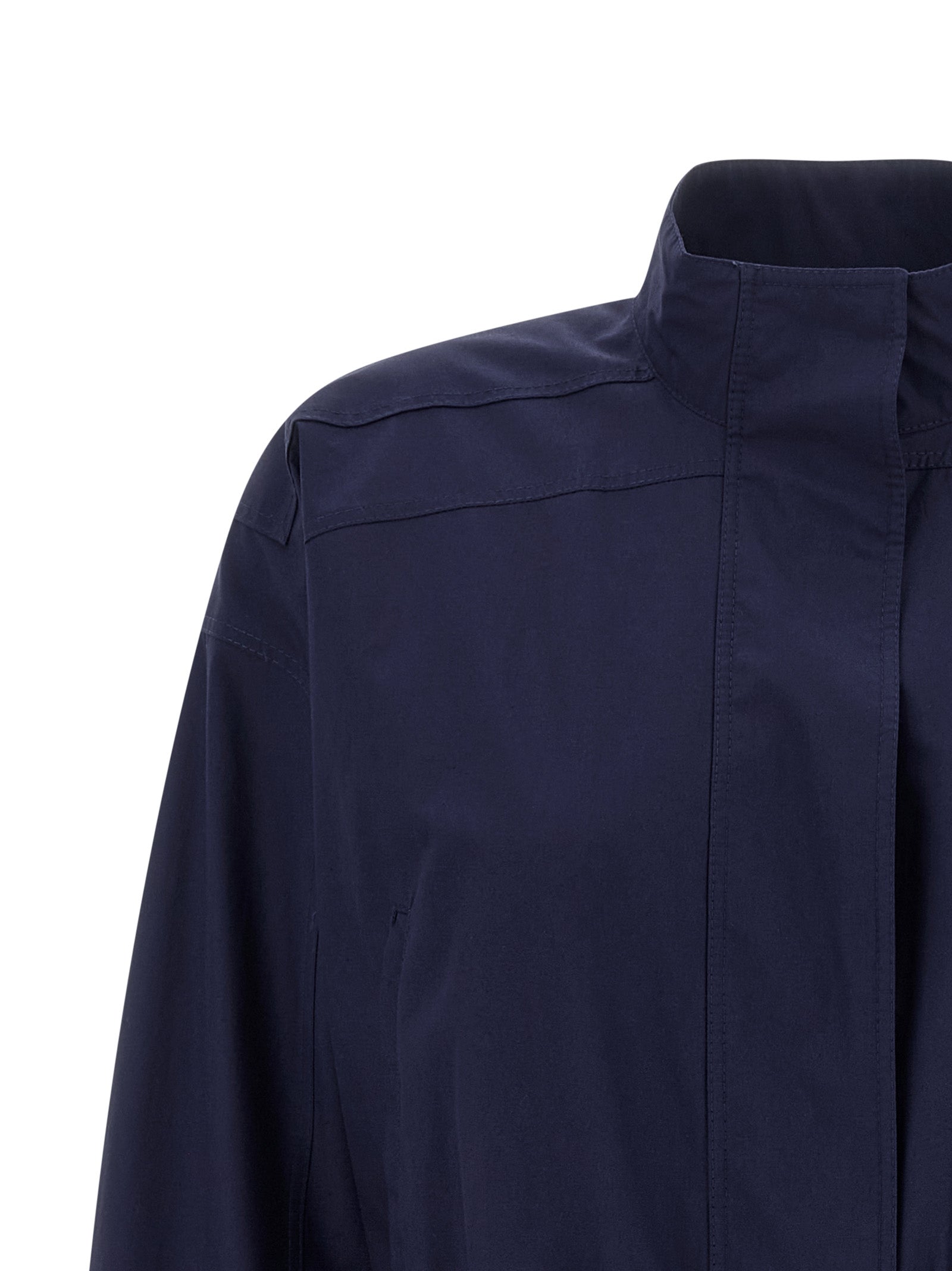 Saharan jacket Blue Cotton Down Jacket, Parka, Casual