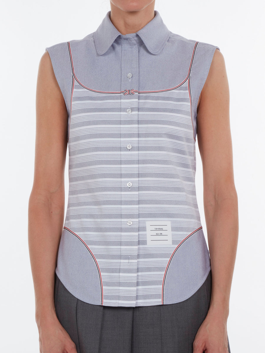 Thom Browne Cotton shirt in blue