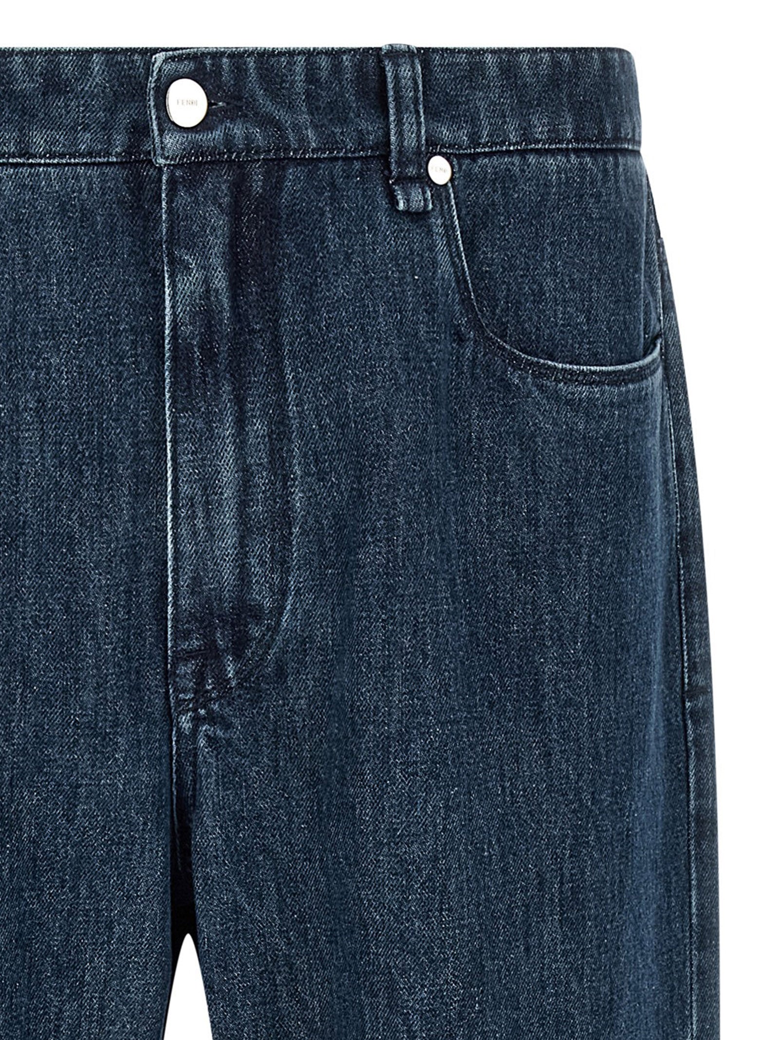 FF inner jeans Blue Cotton