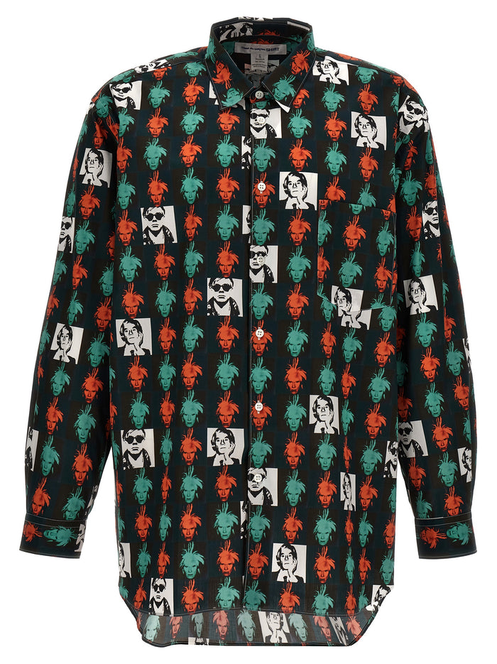Andy Warhol shirt Multicolor Cotton Shirt, Blouse