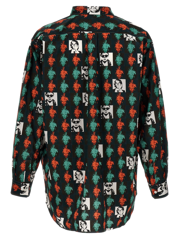 Andy Warhol shirt Multicolor Cotton Shirt, Blouse
