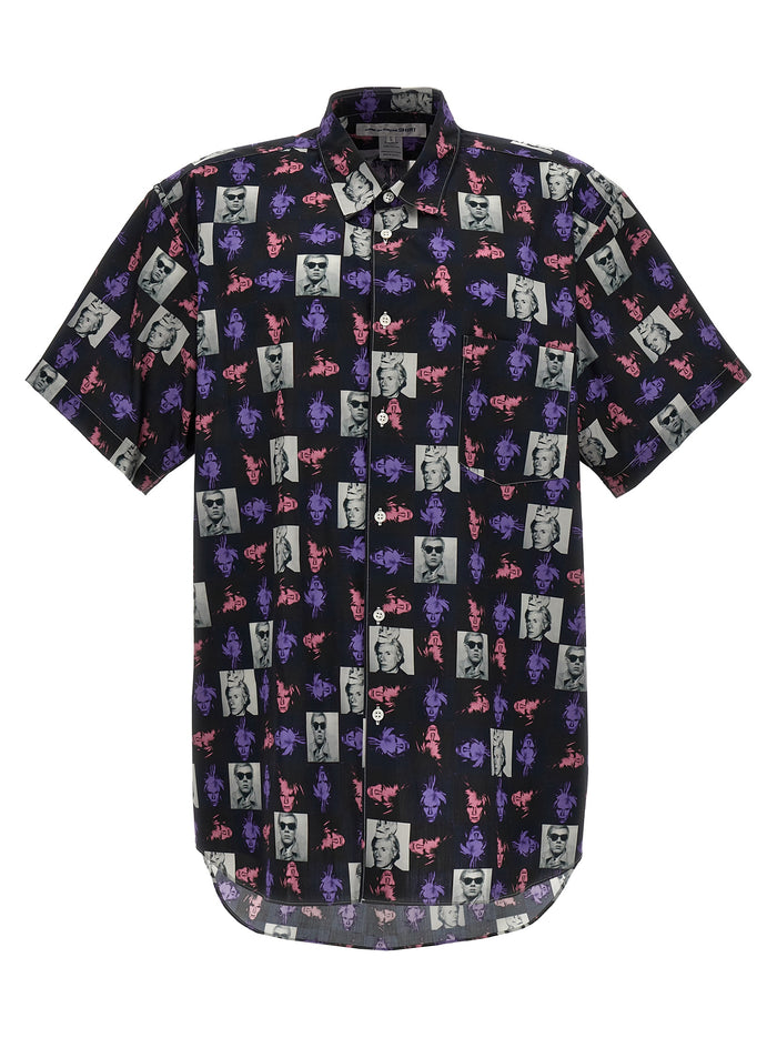 Andy Warhol shirt Multicolor Cotton Shirt, Blouse