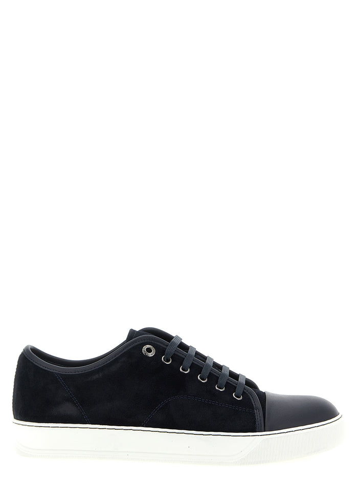 Suede sneakers Blue Calf Leather