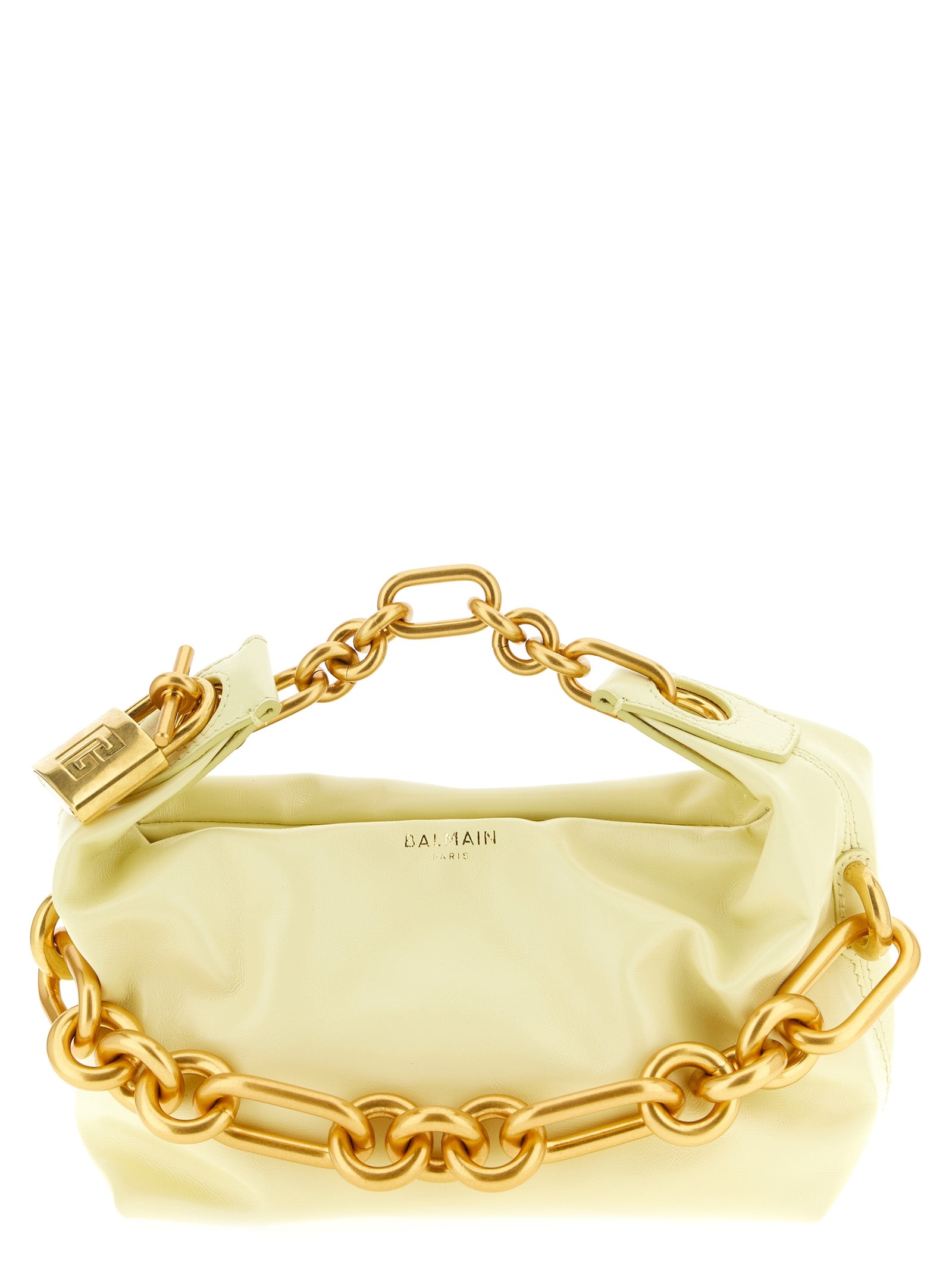 Sync mini handbag Yellow Calfskin Leather (bos Taurus) Hand Bags