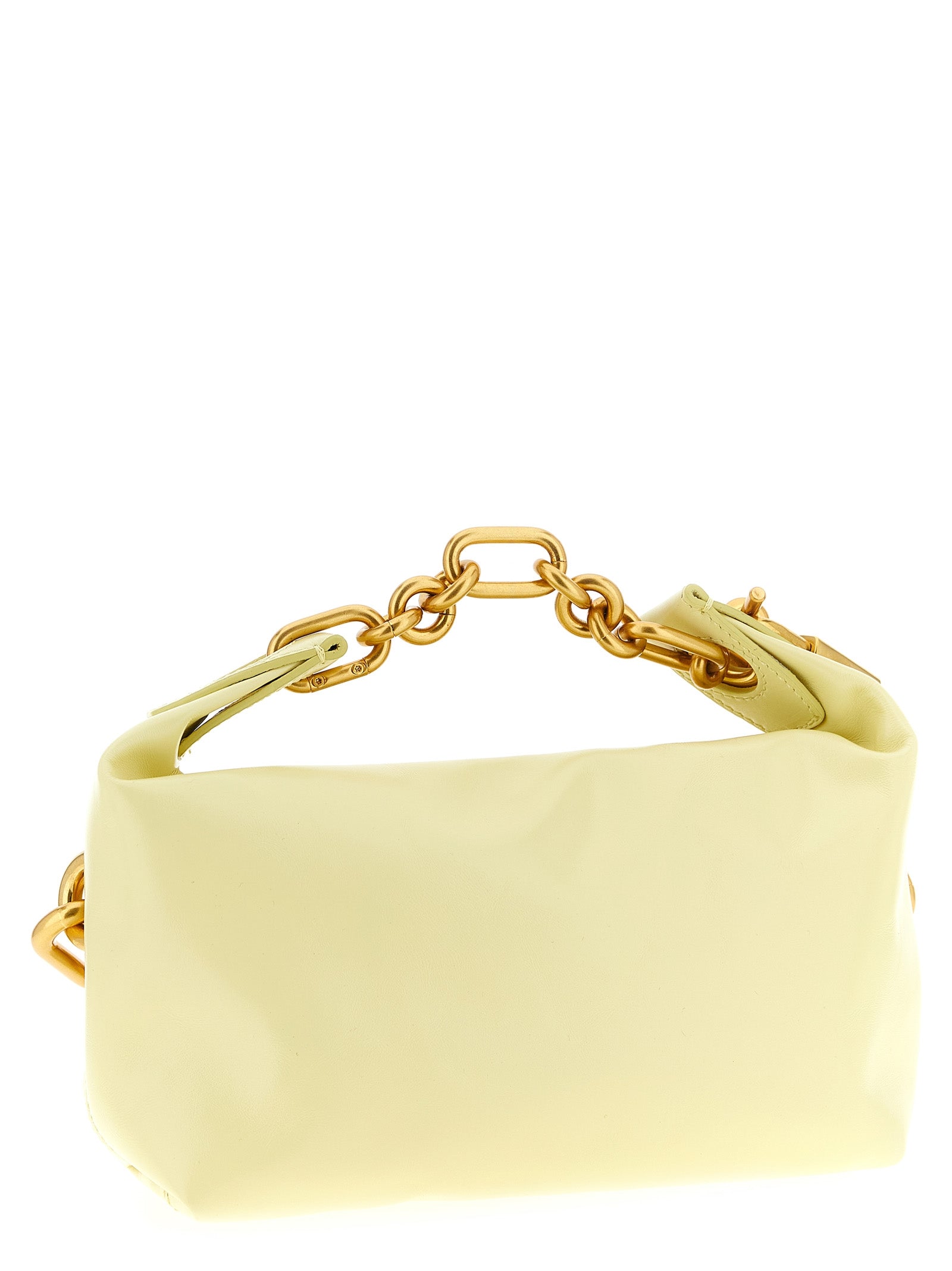 Sync mini handbag Yellow Calfskin Leather (bos Taurus) Hand Bags