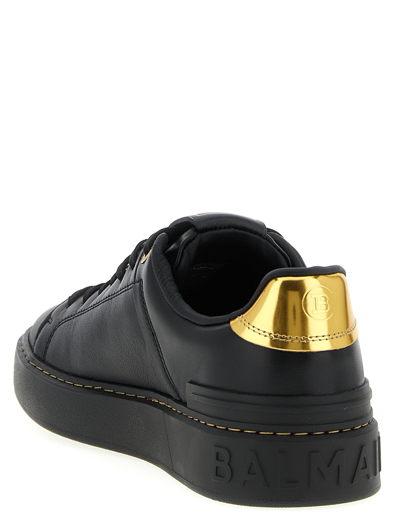 B-Court sneakers Black Lamb Leather (ovis Aries)