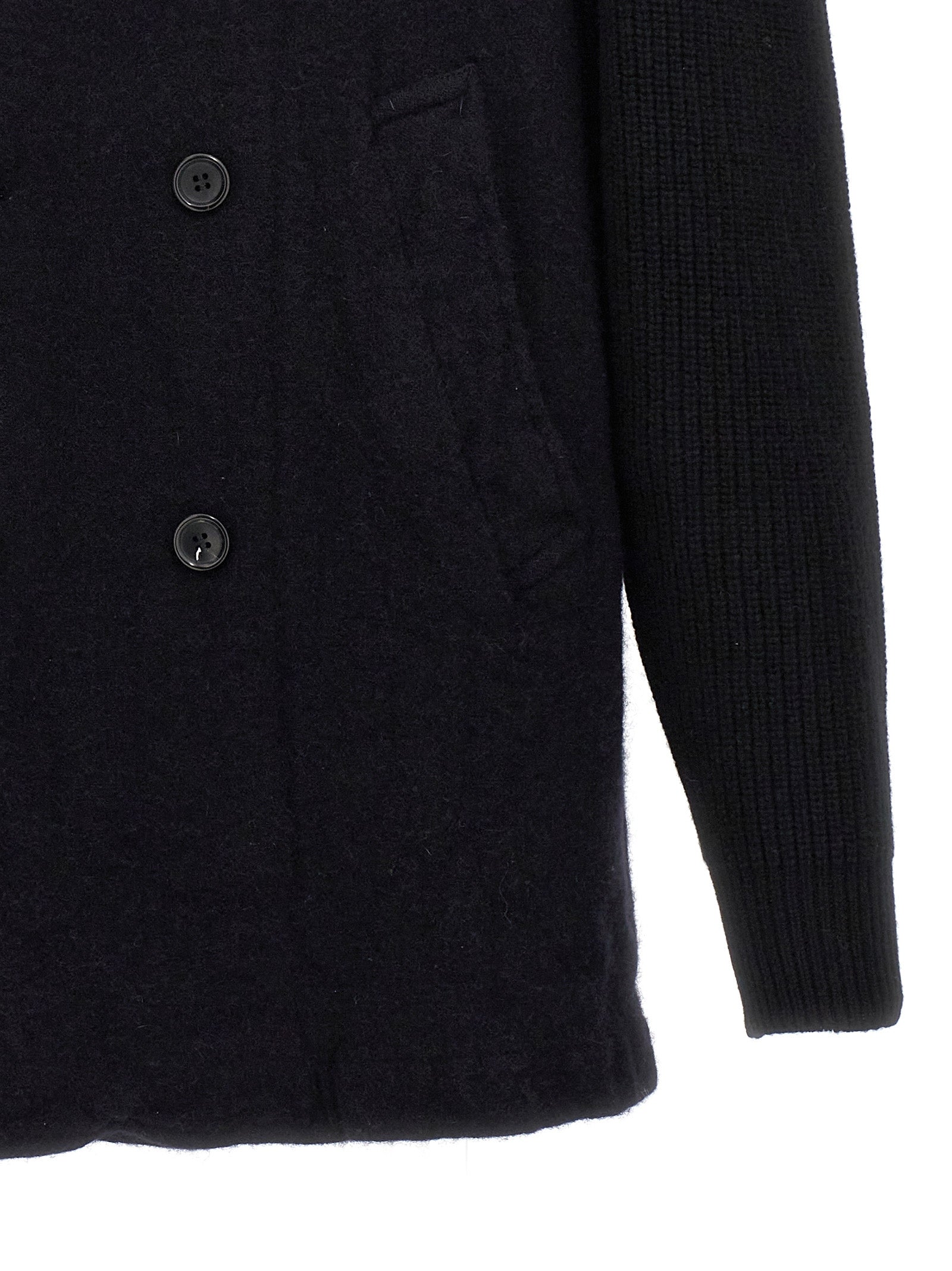 Double-breasted wool coat Blue Coats, Trench