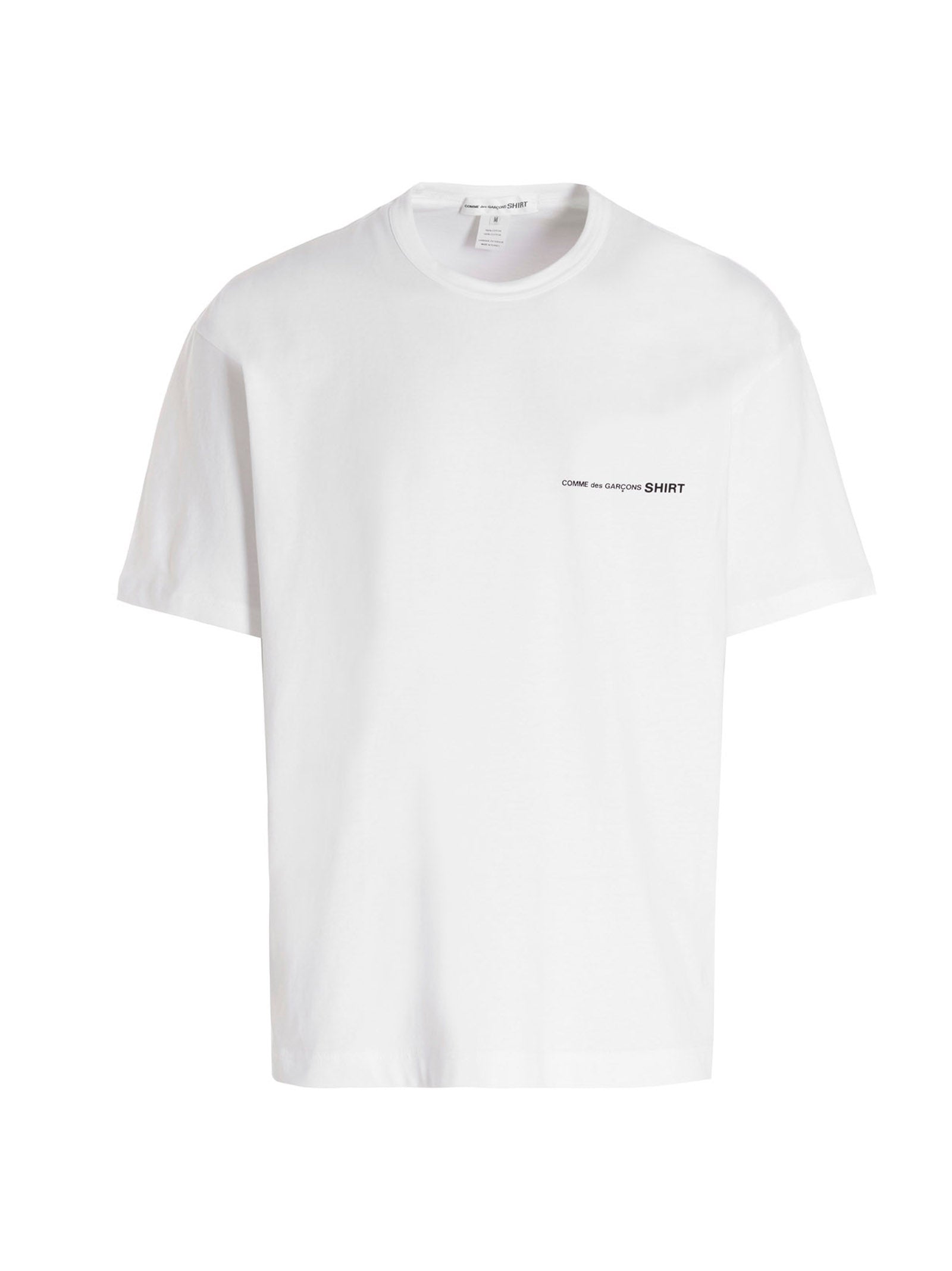 Logo T-shirt White Cotton