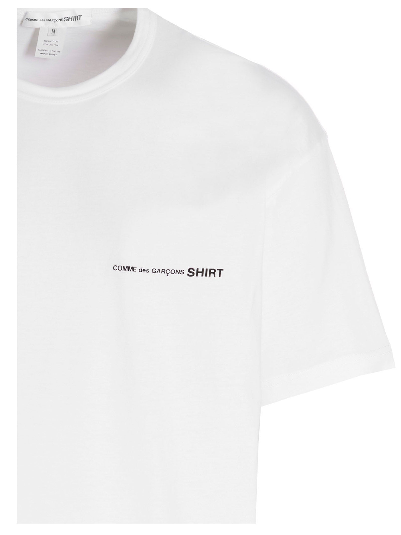 Logo T-shirt White Cotton