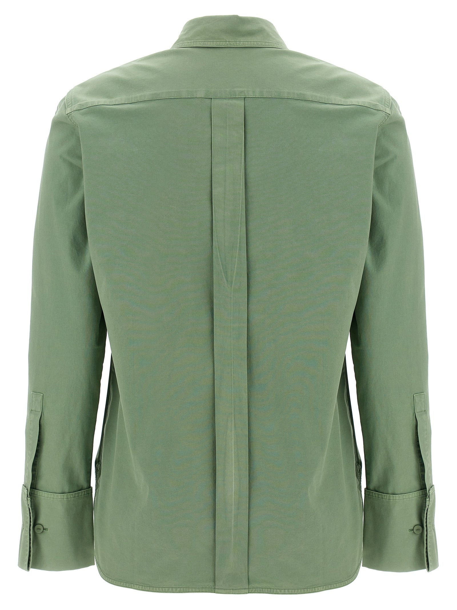 Francia shirt Green Cotton Shirt, Blouse